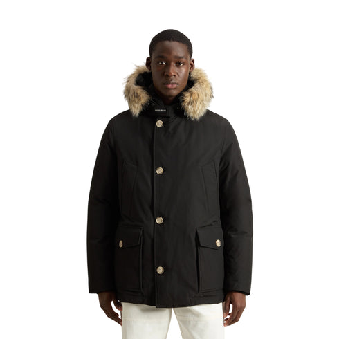 Parka Uomo Artic Anorak, con pelliccia rimovibile sul cappuccio e spallacci interni